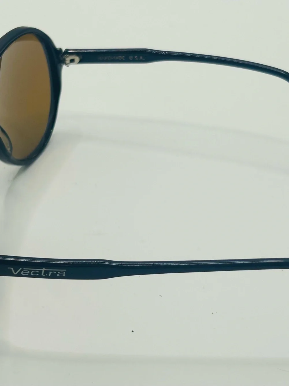 Men's vintage Vetra Aviator Sunglasses with Green Mirrored Lenses